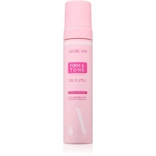 Azure Tan Azure Tan Firm & Tone pjena za samotamnjenje nijansa Dark To Ultra Dark 200 ml