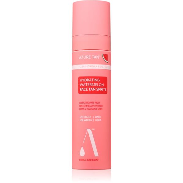 Azure Tan Azure Tan Hydrating Watermelon pjena za samotamnjenje za lice 100 ml