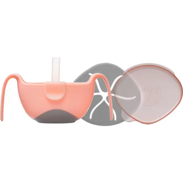 B.Box b.box 3 in 1 Bowl & Straw posudica sa slamkom Tutti Fruitti 250 ml