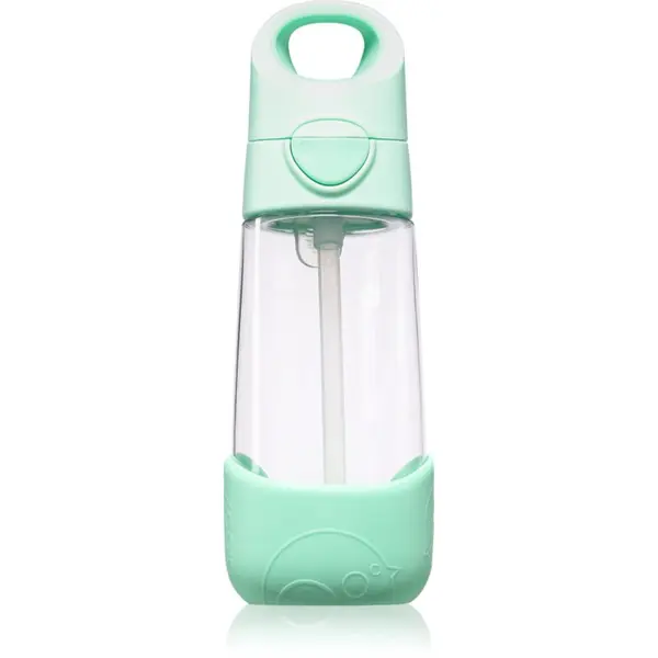 B.Box B.Box Bottle with Straw boca sa slamkom Spearmint 450 ml