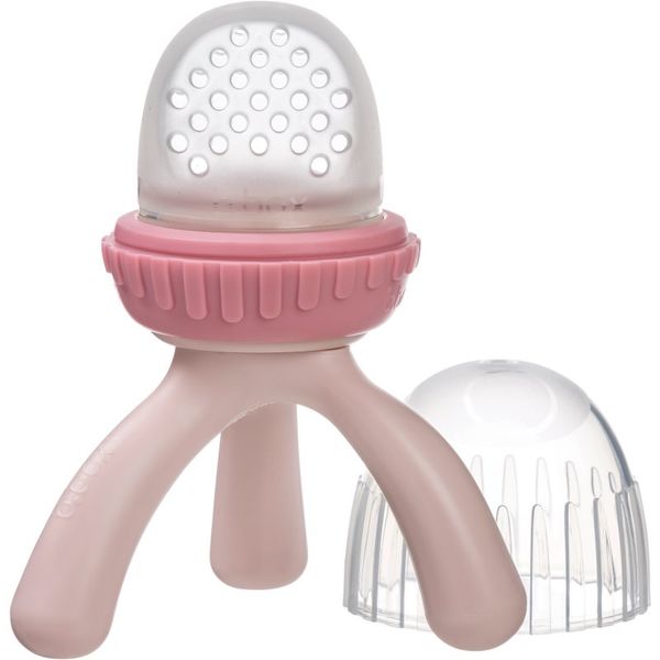 B.Box B.Box Feeder Teether duda za hranjenje i grickalica Light Pink 4m+ 1 kom