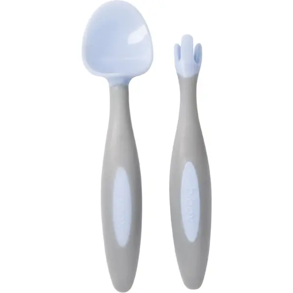 B.Box B.Box Gelato Cutlery pribor za djecu Bubblegum 9m+ 2 kom