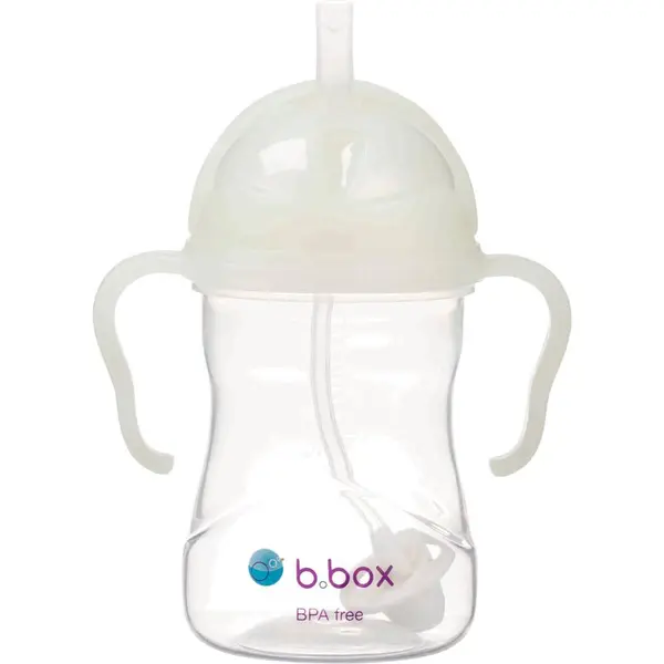 B.Box b.box Glow in the Dark čašica sa slamkom 240 ml