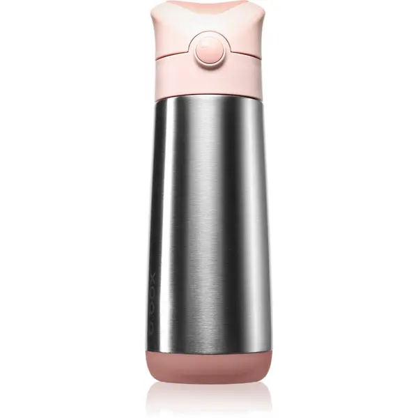 B.Box B.Box Insulated Drink Bottle termosica sa slamkom Blush Crush 500 ml