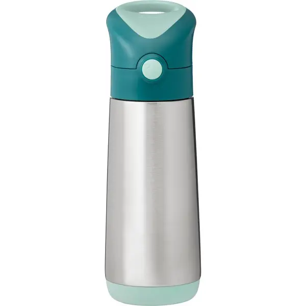 B.Box b.box Insulated Drink Bottle termosica sa slamkom Emerald Forest 500 ml