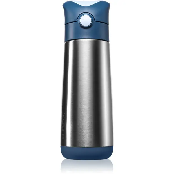 B.Box B.Box Insulated Drink Bottle termosica sa slamkom Midnight 500 ml