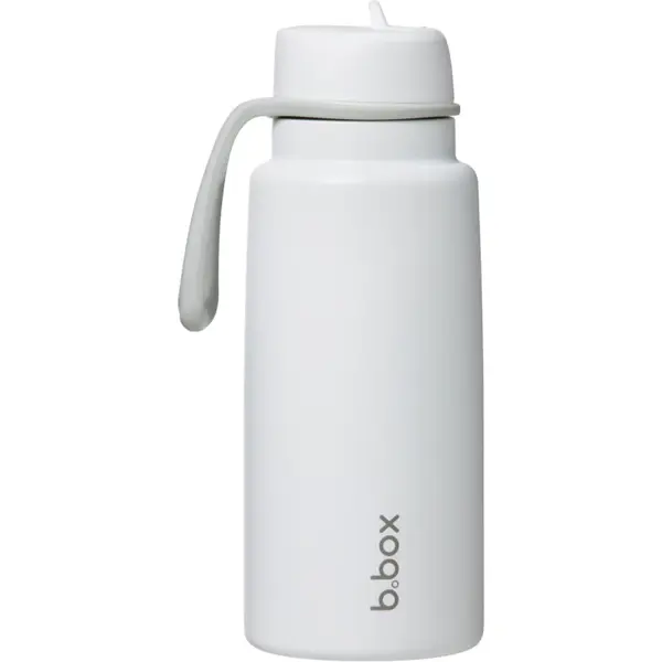 B.Box b.box Insulated Flip Top Bottle termosica White out 1000 ml