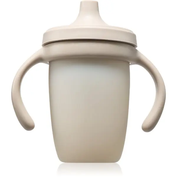 B.Box B.Box Silicone Cup šalica za učenje pijenja s ručkama Latte 240 ml