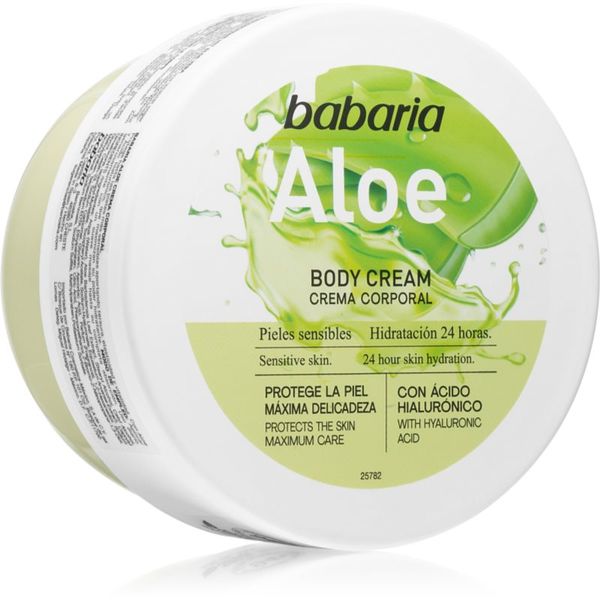 Babaria Babaria Aloe Vera hidratantna krema za tijelo za osjetljivu kožu 400 ml