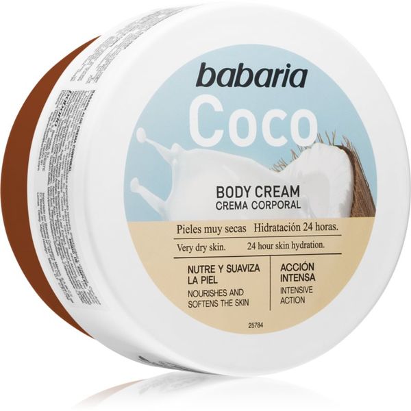 Babaria Babaria Coconut krema za tijelo za izrazito suhu kožu 400 ml