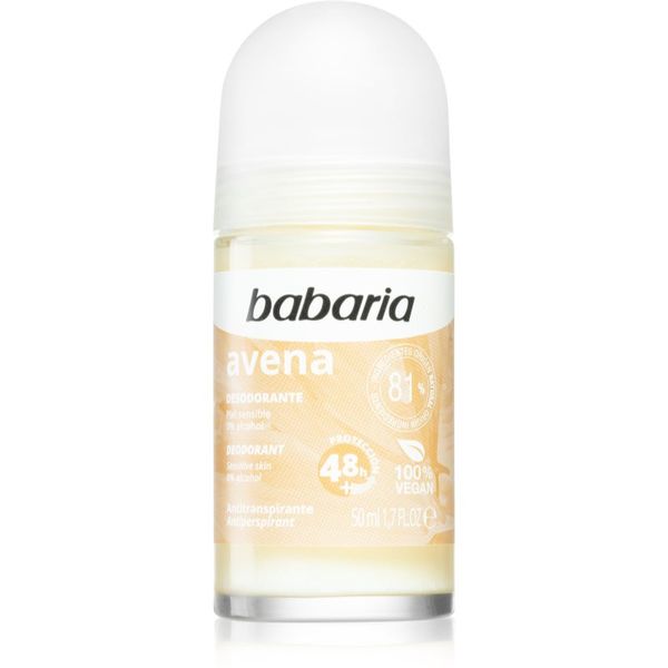 Babaria Babaria Deodorant Oat antiperspirant roll-on za osjetljivu kožu 50 ml