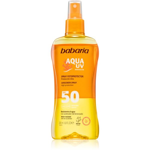 Babaria Babaria Sun Aqua UV sprej za sunčanje SPF 50 200 ml