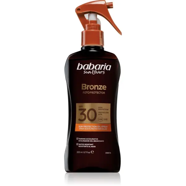 Babaria Babaria Sun Bronze Spray Sun Protector Oil zaštitno ulje SPF 30 200 ml