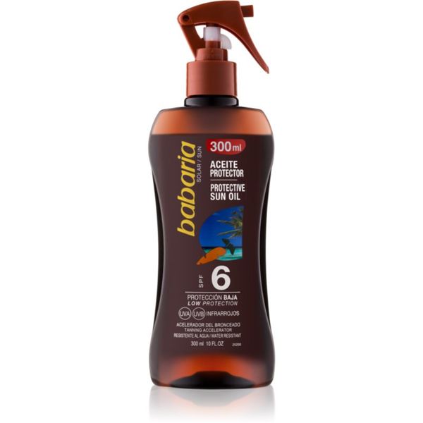 Babaria Babaria Sun Protective ulje za sunčanje u spreju SPF 6 300 ml