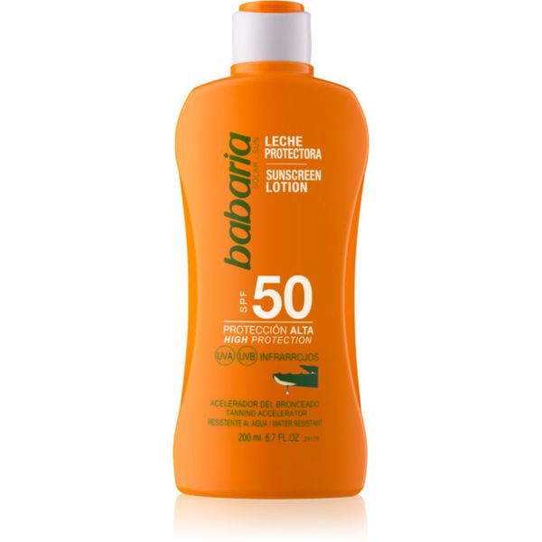 Babaria Babaria Sun Protective vodootporno mlijeko za sunčanje SPF 50 200 ml