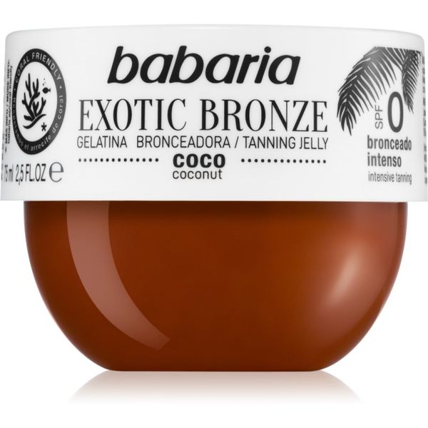 Babaria Babaria Tanning Jelly Exotic Bronze gel za tijelo ubrzava tamnjenje 75 ml