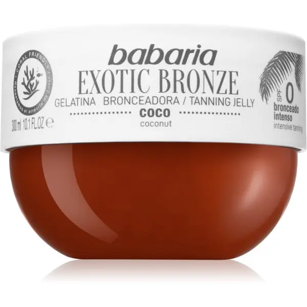 Babaria Babaria Tanning Jelly Exotic Bronze gel za tijelo za intenzivno sunčanje 300 ml