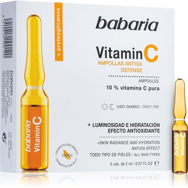 Babaria Babaria Vitamin C ampule s vitaminom C 5 x 2 ml