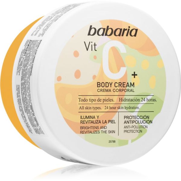 Babaria Babaria Vitamin C hidratantna krema za tijelo za sve tipove kože 400 ml