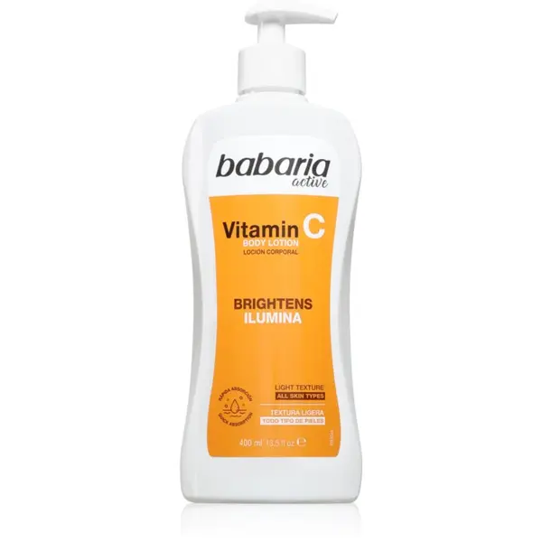 Babaria Babaria Vitamin C posvjetljujuće mlijeko za tijelo 400 ml