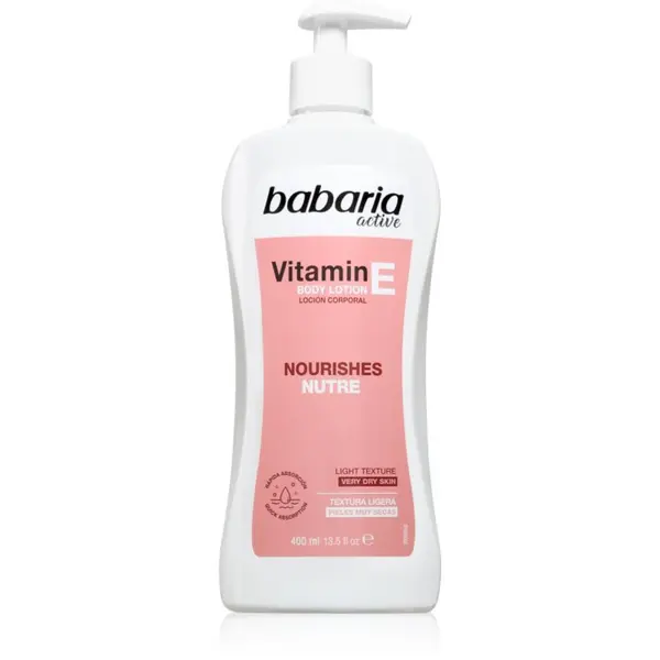 Babaria Babaria Vitamin E hranjivo mlijeko za tijelo 400 ml