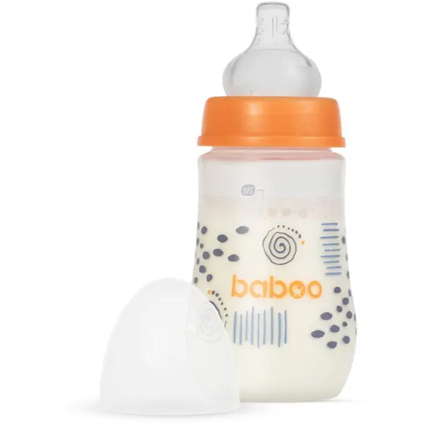 Baboo Baboo Anti-colic Feeding Bottle bočica protiv kolika Blue Haze, 3 m+ 250 ml
