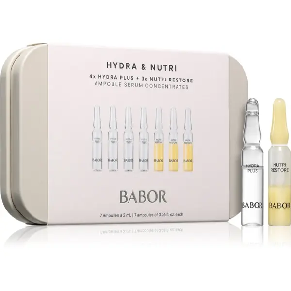BABOR BABOR Ampoule Concentrates Hydra & Nutri set za ishranu i hidrataciju