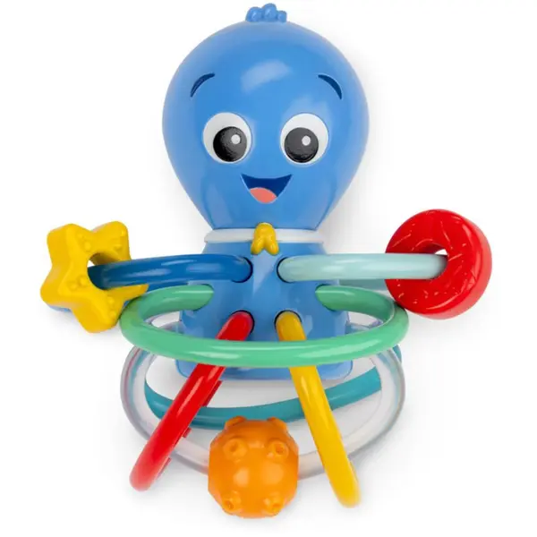 Baby Einstein Baby Einstein Opus's Shake & Soothe Teether Toy & Rattle grickalica za bebe sa zvečkom 0 m+ 1 kom