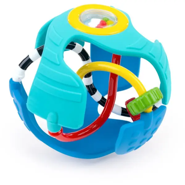 Baby Einstein Baby Einstein Rattle & Sense™ senzorna loptica s grickalicom 3m+ 1 kom