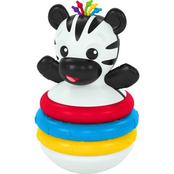 Baby Einstein Baby Einstein Stack & Wobble Zen Zebra igračka s grickalicom 3 m+ 1 kom
