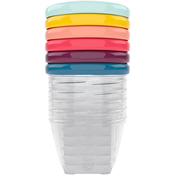Babymoov Babymoov Bowls Multicolor posudica sa zatvaračem Color 6x180 ml
