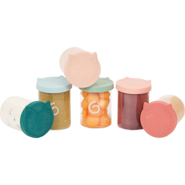 Babymoov Babymoov ISY Bowls posudica sa zatvaračem Glass 6x250 ml