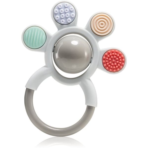 BabyOno BabyOno Be Active Ortho grickalica za bebe sa zvečkom 0m+ 1 kom