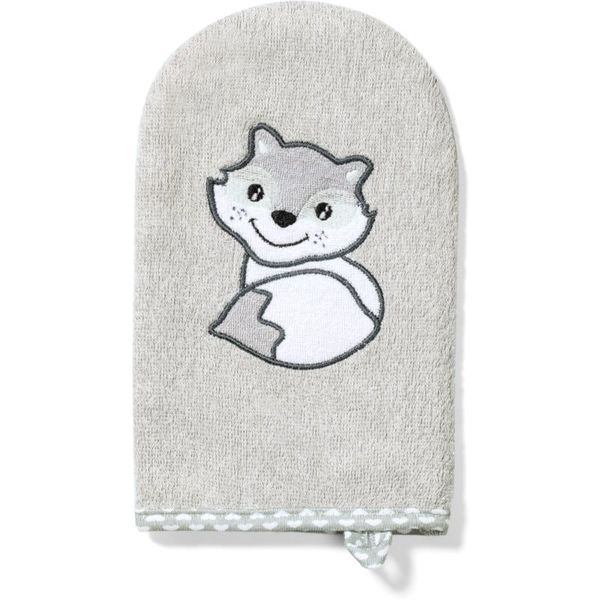 BabyOno BabyOno Facecloth Bamboo spužvica za tijelo Grey 1 kom