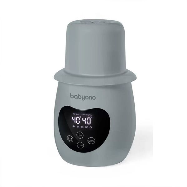 BabyOno BabyOno Get Ready Electronic Bottle Warmer and Steriliser Višenamjenski uređaj za zagrijavanje bočica za bebe Grey 1 kom