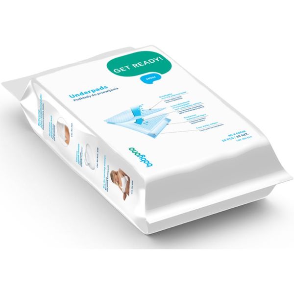 BabyOno BabyOno Get Ready Mom jednokratne podloge za previjanje 40 x 60 cm 10 kom