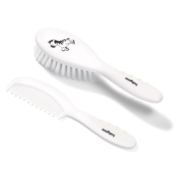 BabyOno BabyOno Hair Brush četka za kosu White 2 kom