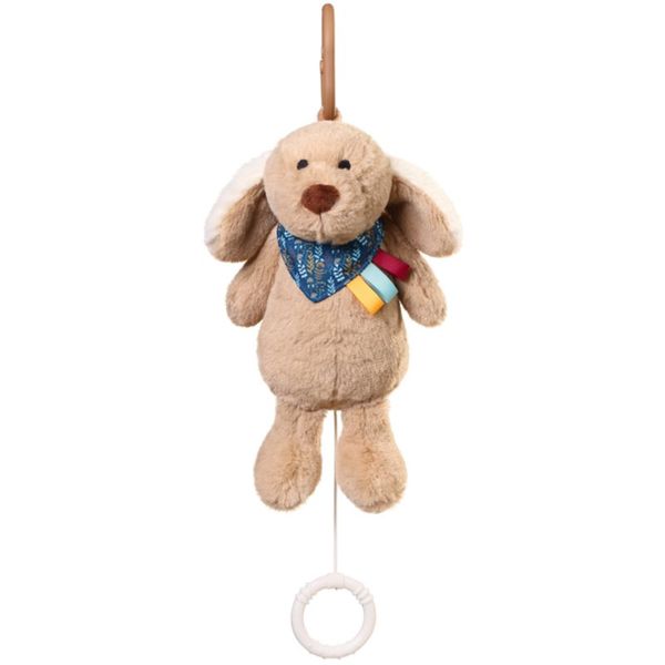 BabyOno BabyOno Have Fun Musical Toy Dog Willy viseća igračka kontrastnih boja s melodijom 0 m+ 1 kom