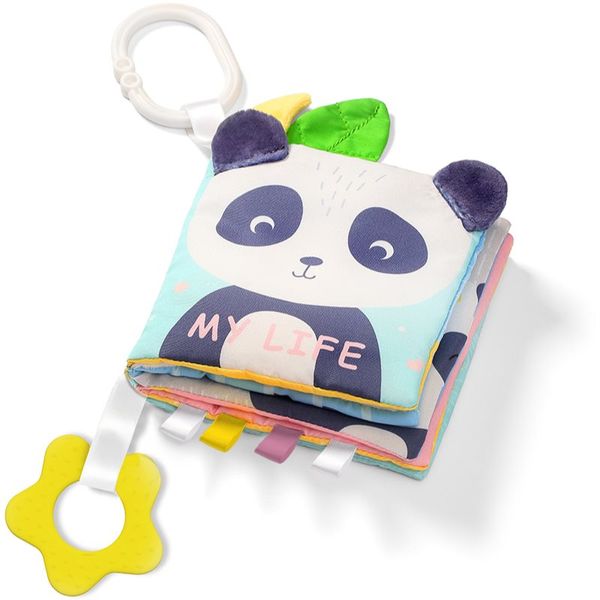 BabyOno BabyOno Have Fun My Life edukativna knjiga kontrastnih boja