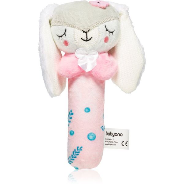 BabyOno BabyOno Have Fun Squeaky Toy Bunny Sunday skvičavac Sunday 3 m+ 1 kom