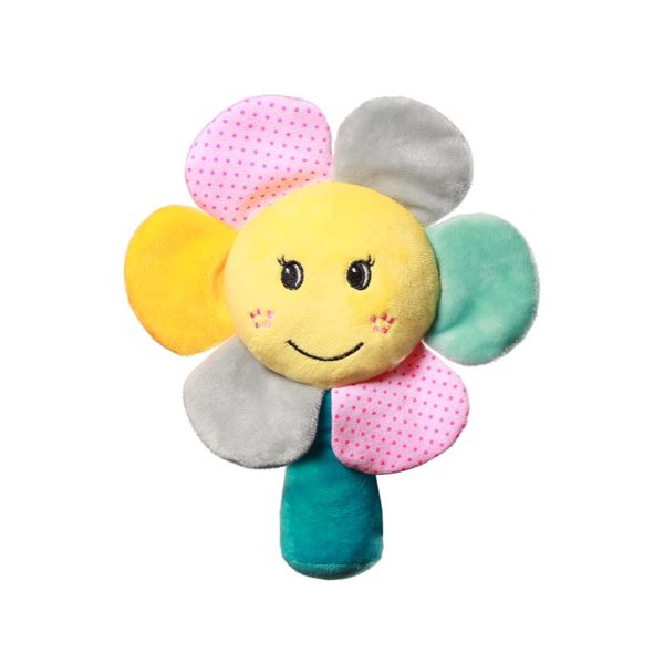 BabyOno BabyOno Have Fun Velour Rattle zvečka Rainbow Flower 1 kom