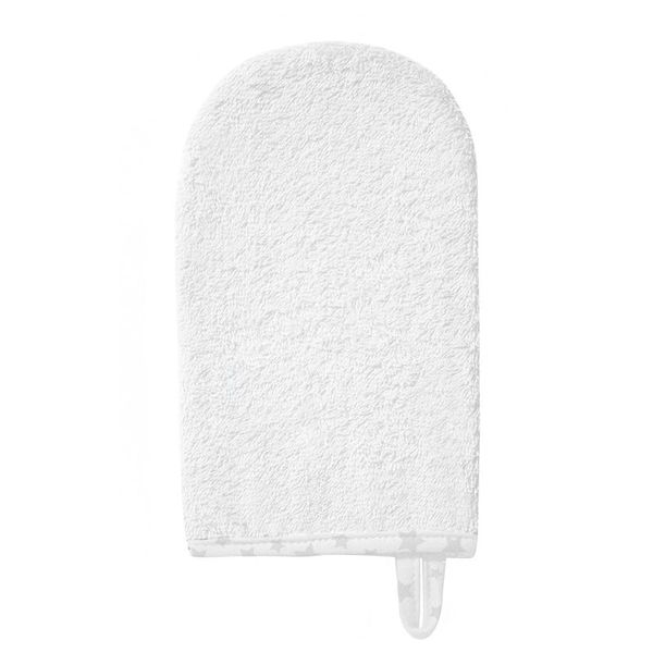 BabyOno BabyOno Take Care Terry Wash Mitt spužvica za tijelo White 1 kom