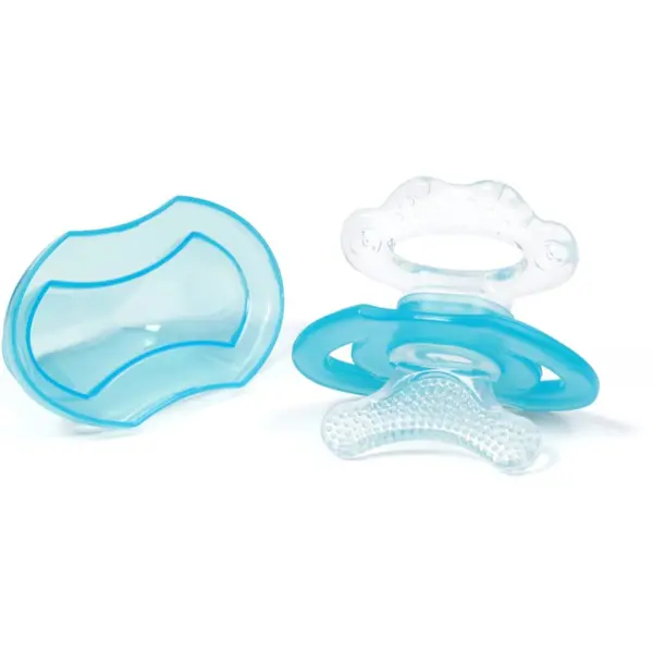 BabyOno BabyOno Teether grickalica za bebe 3m+ Blue 1 kom