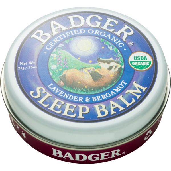 Badger Badger Sleep balzam za miran san 21 g