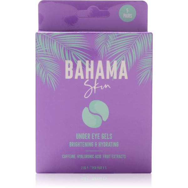 Bahama Bahama Skin Under Eyes Gels hidrogel maska za područje oko očiju za sjaj i hidrataciju 5x2 kom