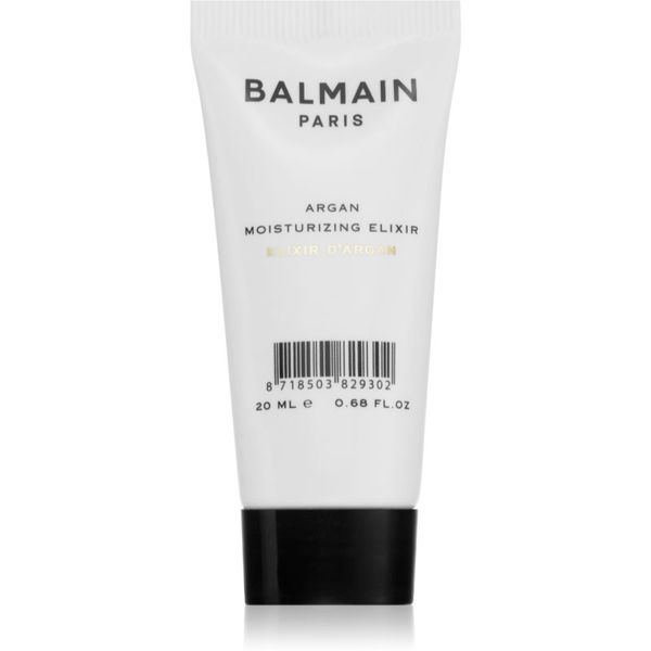 Balmain Hair Couture Balmain Hair Couture Argan uljni eliksir za sjajnu i ravnu kosu putno pakiranje 20 ml