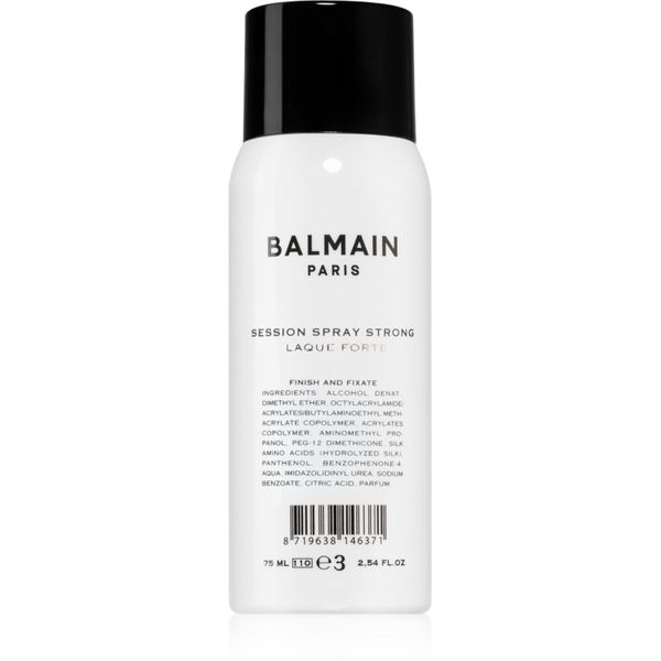Balmain Hair Couture Balmain Hair Couture Session Spray lak za kosu za jako učvršćivanje putno pakiranje 75 ml