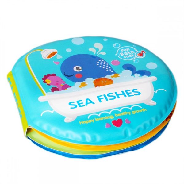 Bam-Bam Bam-Bam Bath Book slikovnica za kupanje 6m+ Sea Fishes 1 kom