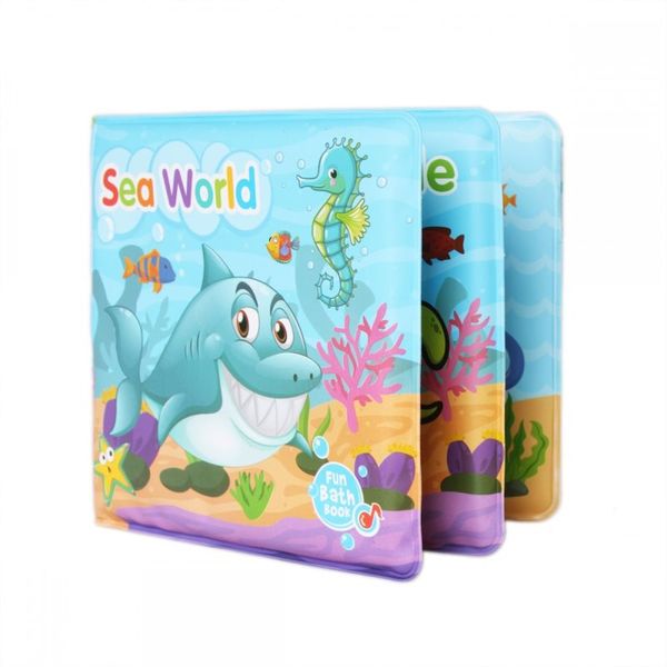 Bam-Bam Bam-Bam Bath Book slikovnica za kupanje 6m+ Sea World 1 kom