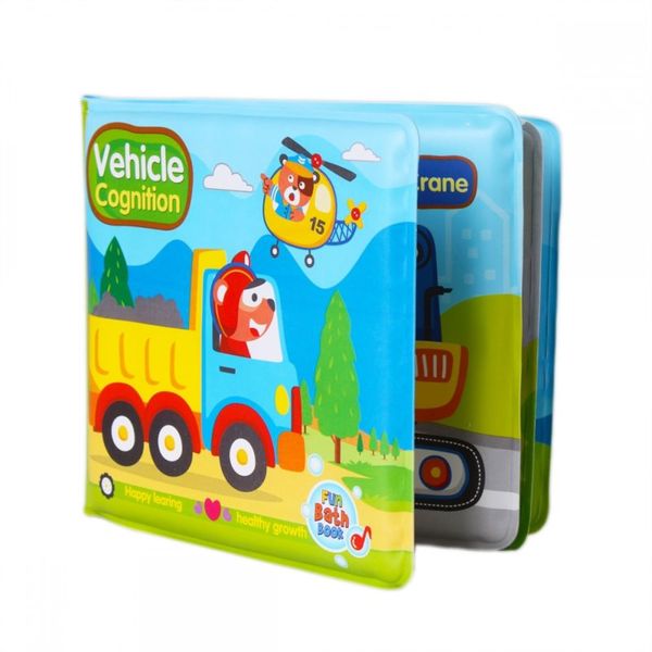 Bam-Bam Bam-Bam Bath Book slikovnica za kupanje 6m+ Vehicle 1 kom